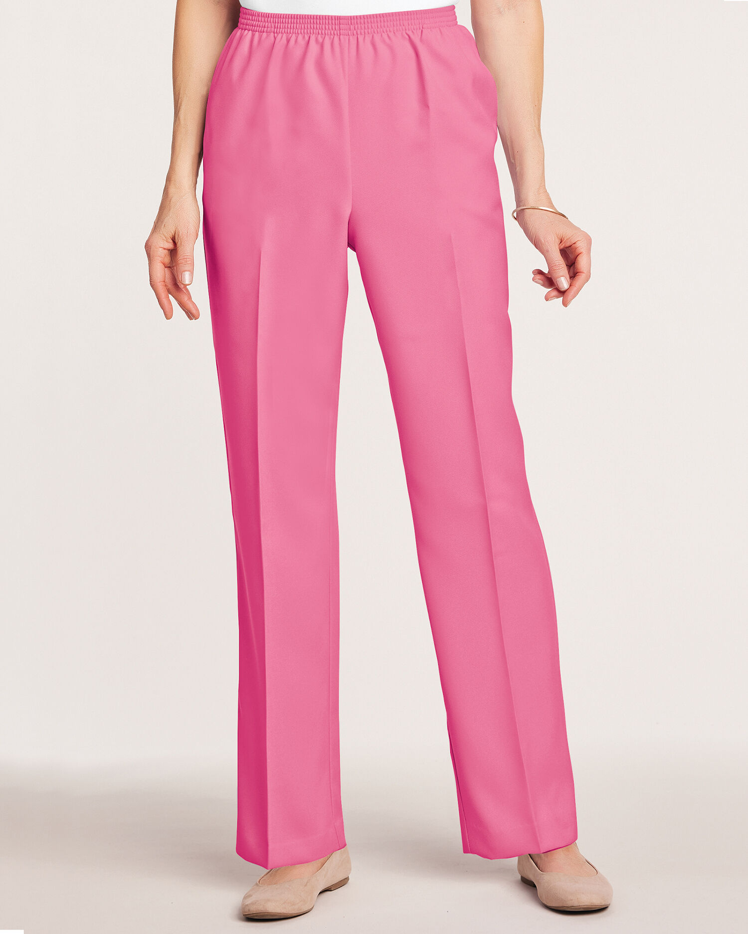 Alfred Dunner Classic Pull On Pants Blair