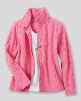 Floral Eyelet Jacket thumbnail number 4