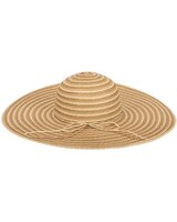 Mixed Paper And Gold Lurex Ultrabraid Floppy Hat thumbnail number 4