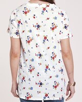 Eyelet Yoke Printed Tunic thumbnail number 2