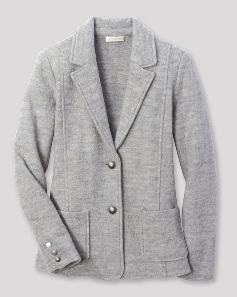 Boiled-Wool Blazer