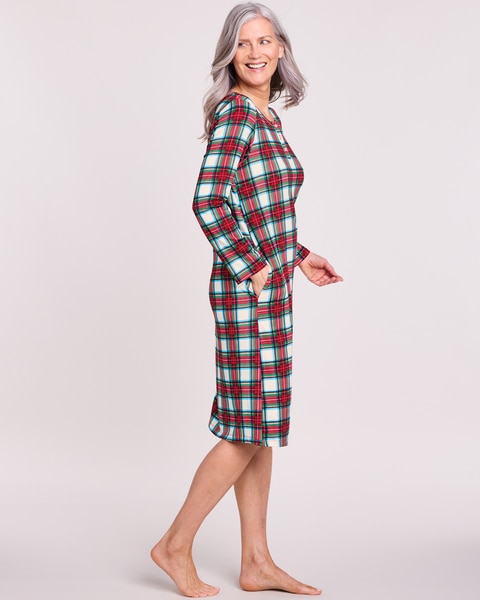 Comfy & Cozy Satin Trim Nightgown