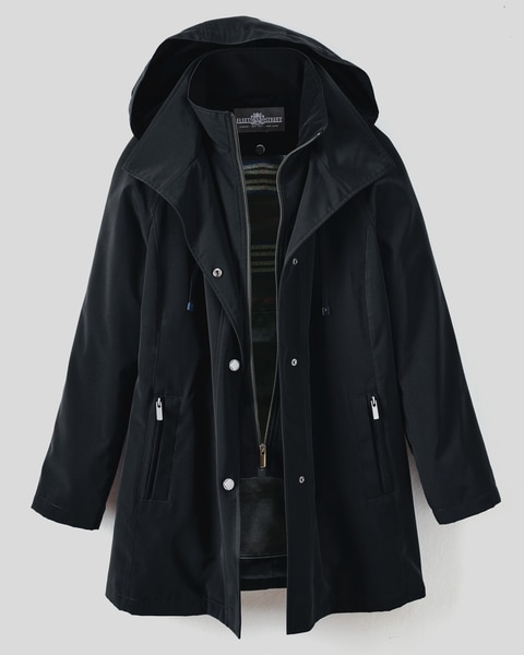Fleet Street® Short Three-Season Raincoat