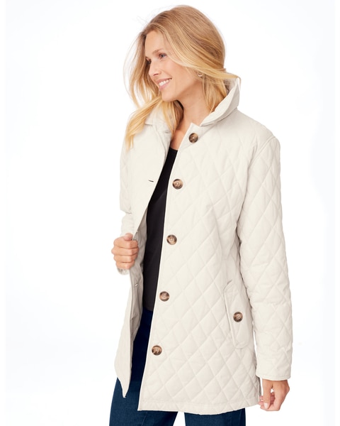 Quilted Car Coat