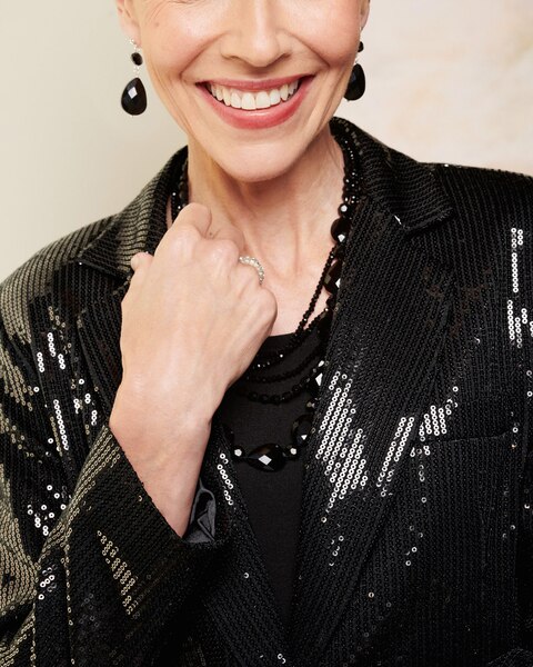 Sequin Blazer