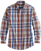 JohnBlairFlex Long-Sleeve Woven Plaid Shirt thumbnail number 1