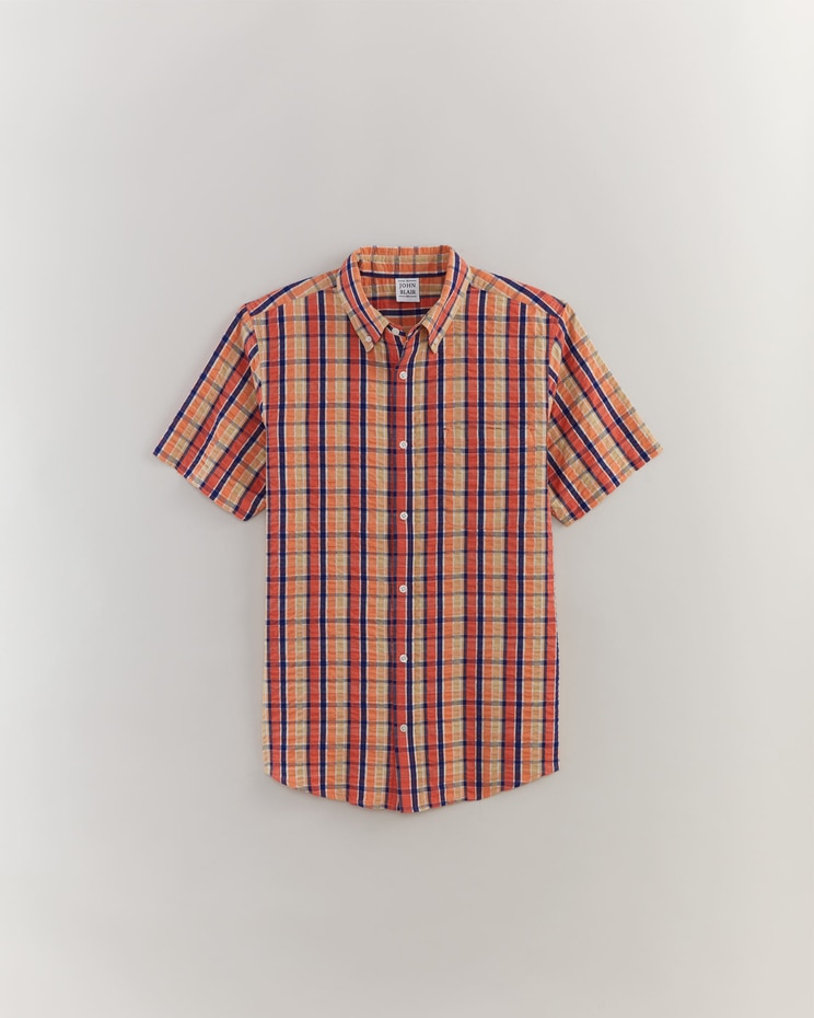John Blair Seersucker Shirt image number 1