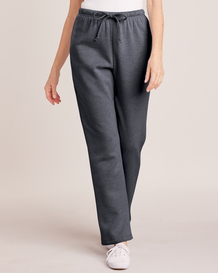 Better-Than-Basic Drawstring-Waist Fleece Pants image number 1