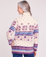 Scandia Fleece Quarter Zip Pocket Top thumbnail number 3