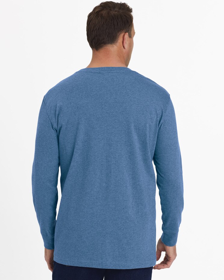 John Blair Everyday Jersey Knit Long-Sleeve Pocket Tee image number 2