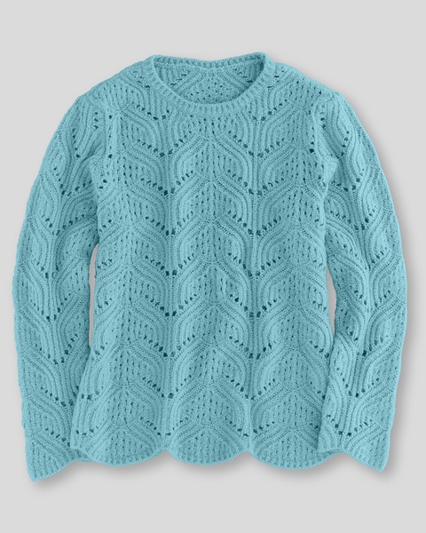 Pointelle Pullover