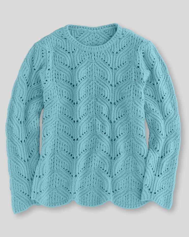 Pointelle Pullover image number 1