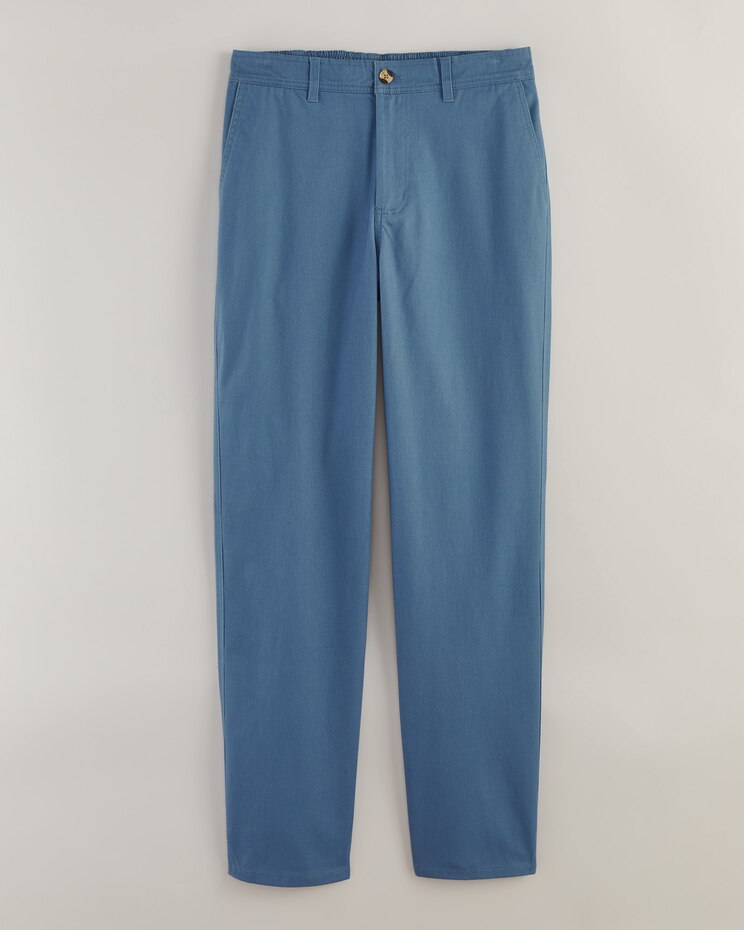 JohnBlairFlex Relaxed-Fit Back-Elastic Casual Chinos image number 1