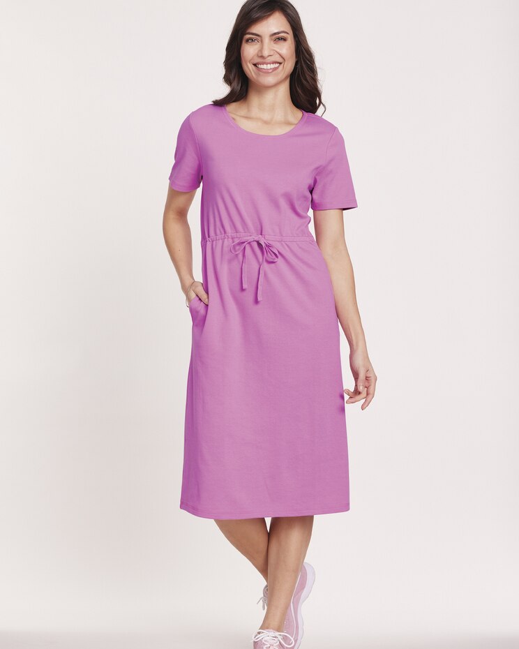 Drawstring Waist Dress image number 1