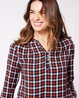 Woven Plaid Top thumbnail number 2