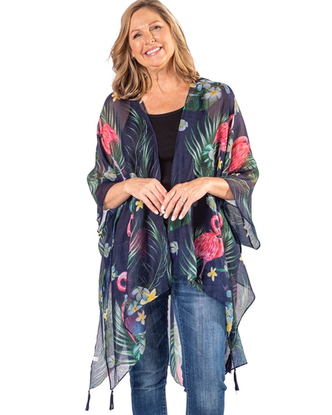 Linda Anderson Women's Kimono - Black