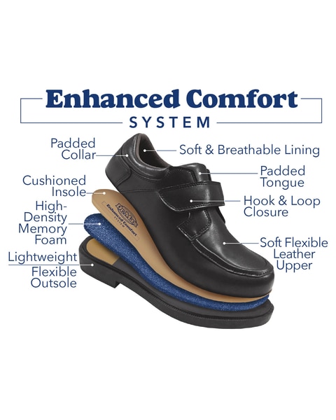 Dr. Max™ Leather One-Strap Casual Shoes
