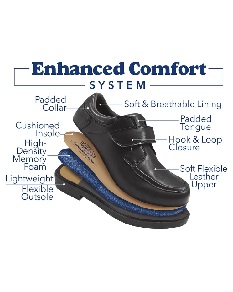 Dr. Max™ Leather One-Strap Casual Shoes image number 2