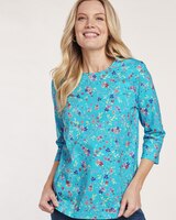 Three-Quarter Sleeve Anytime Tee thumbnail number 1
