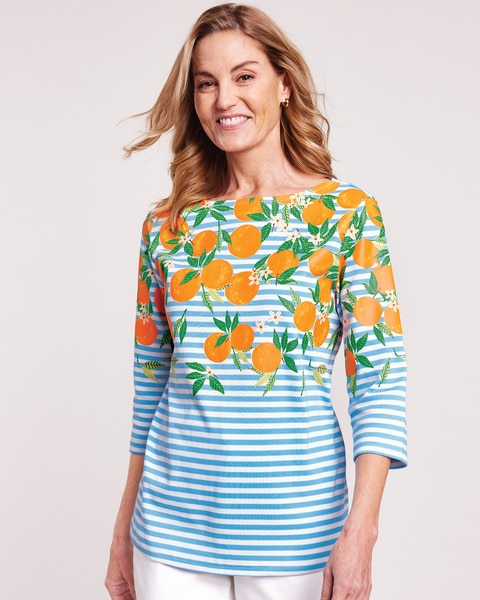 Essential Knit Boat Neck Top