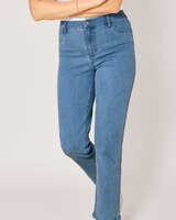 DenimEase™ Back-Elastic Mid-Rise Jeans thumbnail number 1