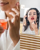Pursonic Touchscreen LED Vanity Mirror and Luxurious Gel & Mud Face Mask Set thumbnail number 3