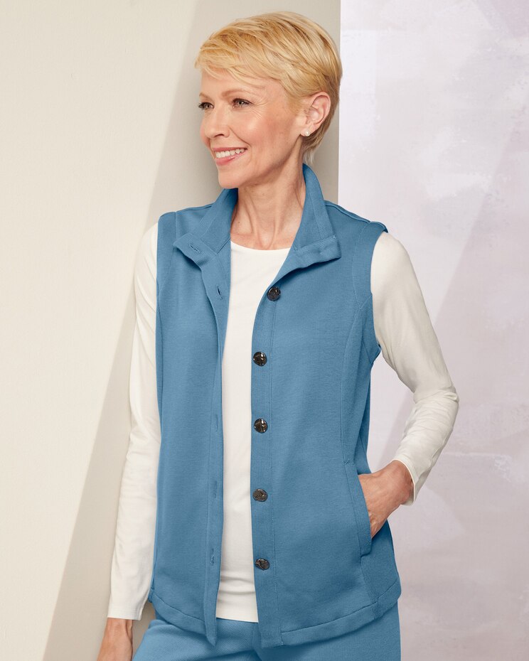 Zen Button Vest image number 1