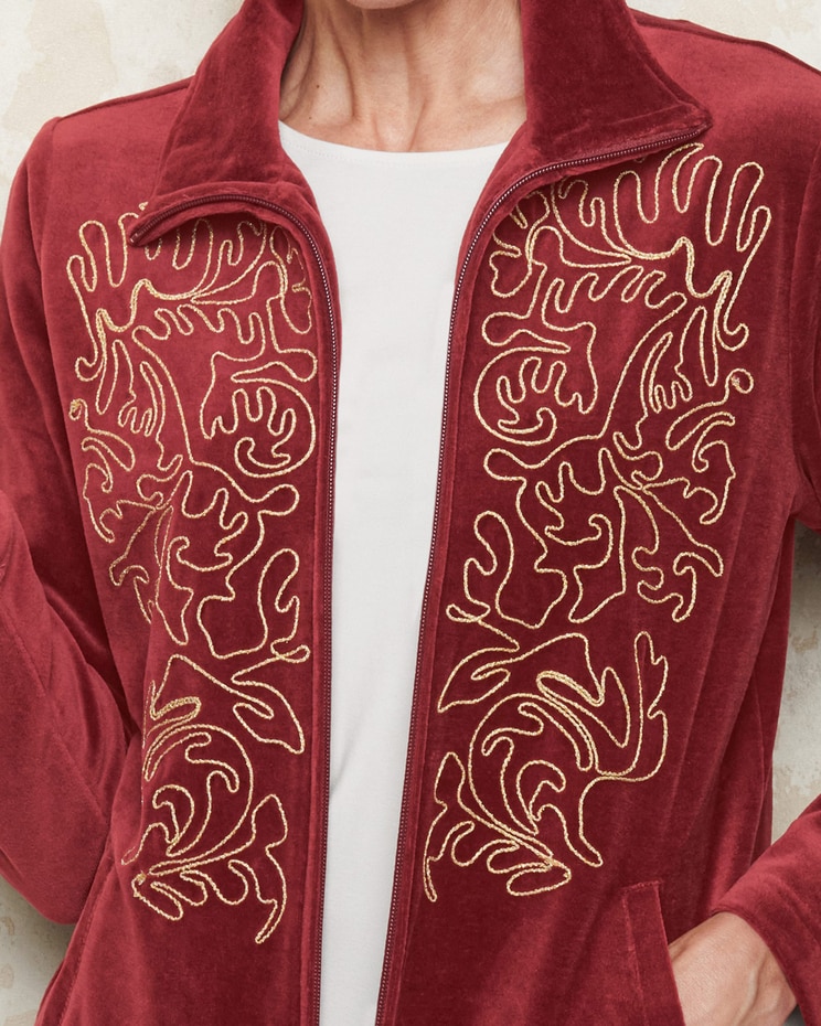 Gilded Velour Jacket image number 2
