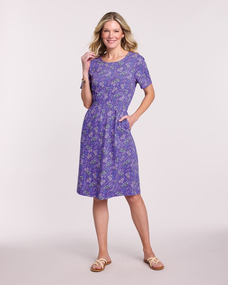Anytime Smocked Dress image number 1