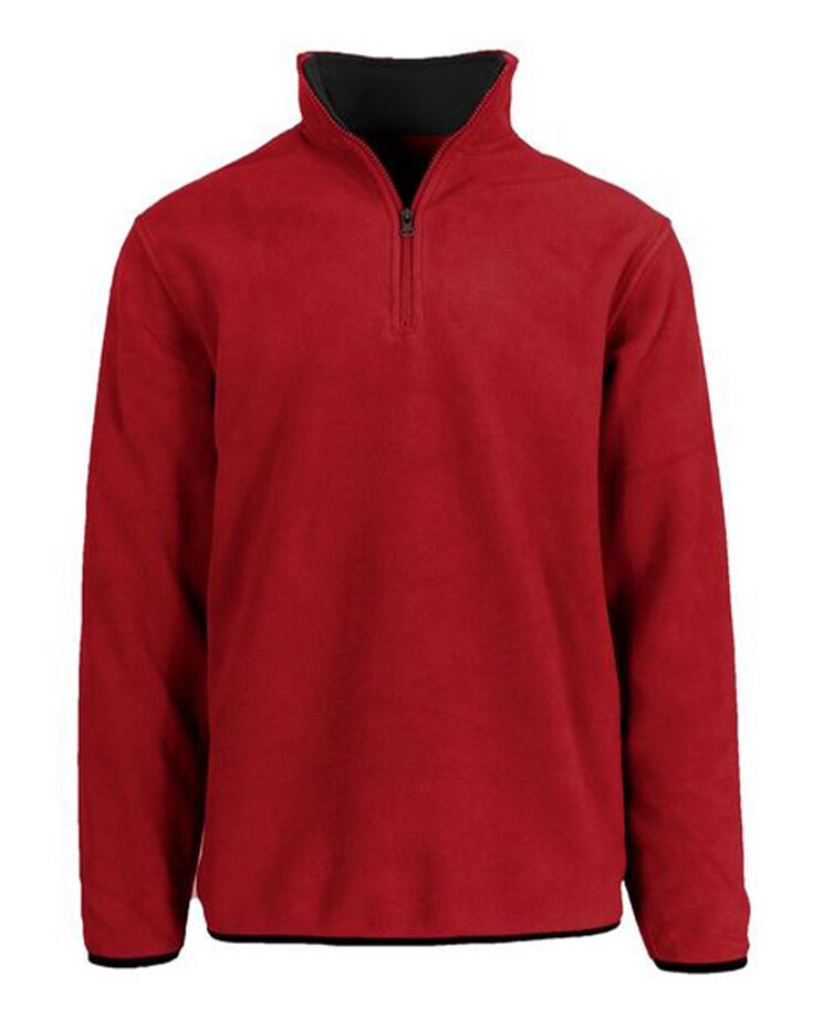Stone Mountain Polar Fleece Pullover Quarter Zip Sweater image number 1