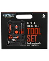 Pursonic Handy Solutions 16-Piece Household Tool Kit thumbnail number 2