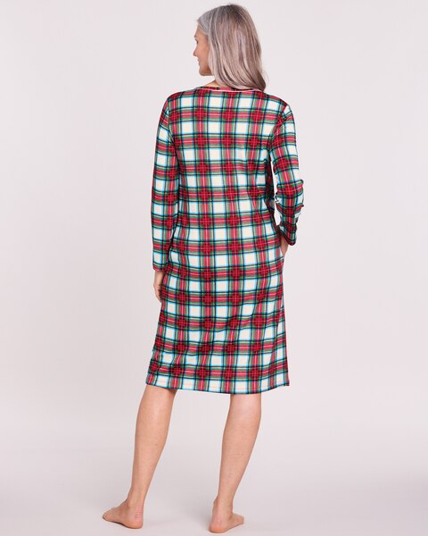 Comfy & Cozy Satin Trim Nightgown