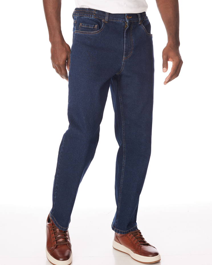 JohnBlairFlex Classic-Fit Side-Elastic Jeans image number 1