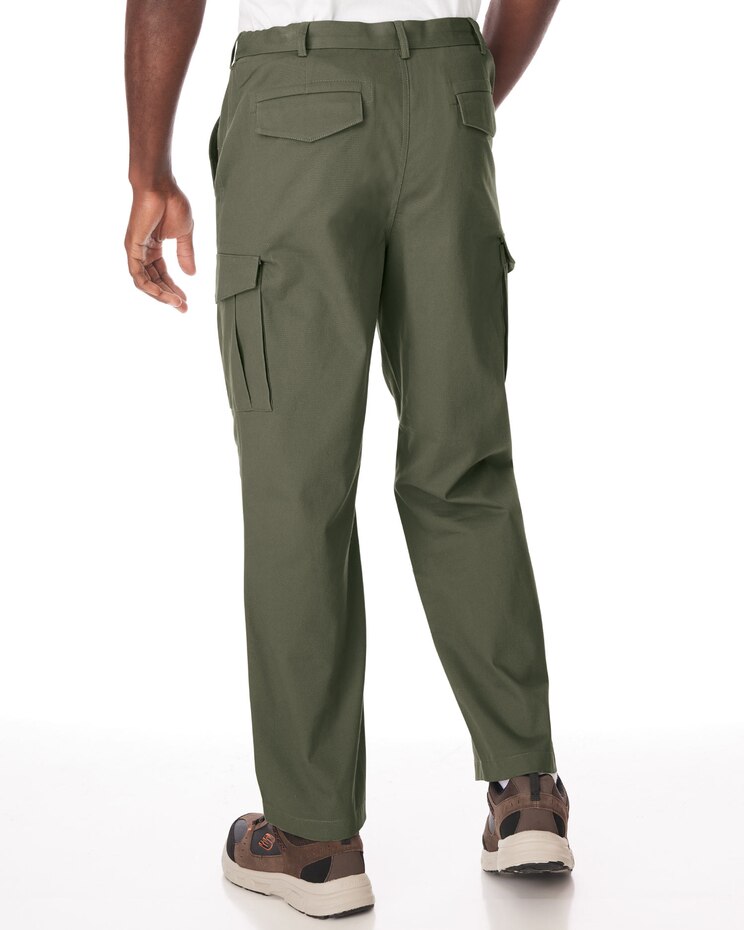 JohnBlairFlex Adjust-A-Band Relaxed-Fit Cargo Pants image number 2