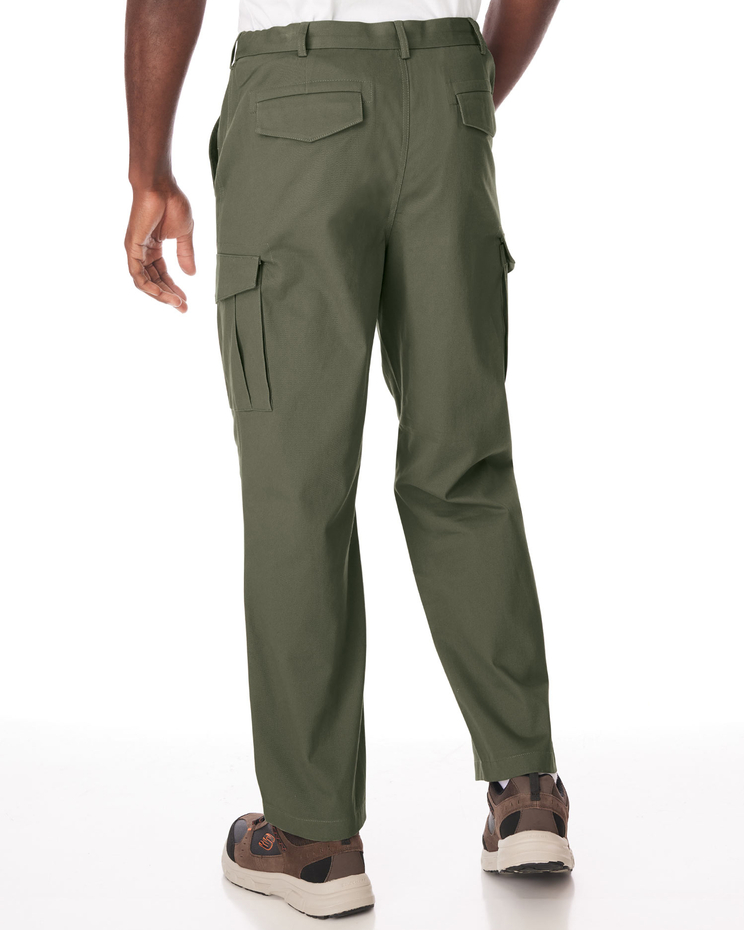 JohnBlairFlex Adjust-A-Band Relaxed-Fit Cargo Pants image number 2