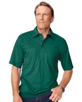 John Blair Short-Sleeve Banded-Bottom Polo thumbnail number 1