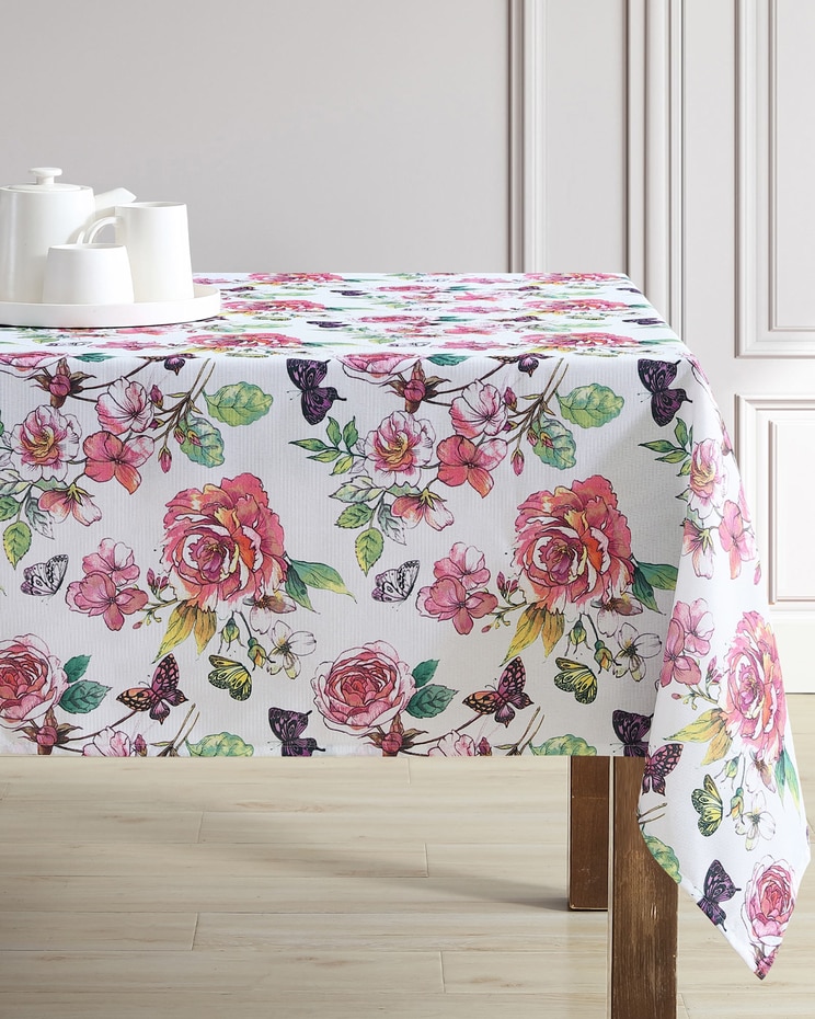 Laura Ashley Easy Care Tablecloth image number 1