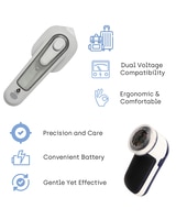 Pursonic Travel-Ready Garment Grooming Kit: Compact Lint Remover, Fabric Shaver & Mini Iron thumbnail number 3