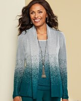Ombré Shimmer Sweater Tank Top thumbnail number 2
