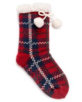 MUK LUKS®  1-Pair Tall Cabin Socks thumbnail number 1