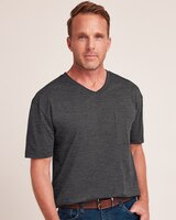 John Blair Everyday Jersey Knit Short-Sleeve Pocket V-Neck Tee thumbnail number 1