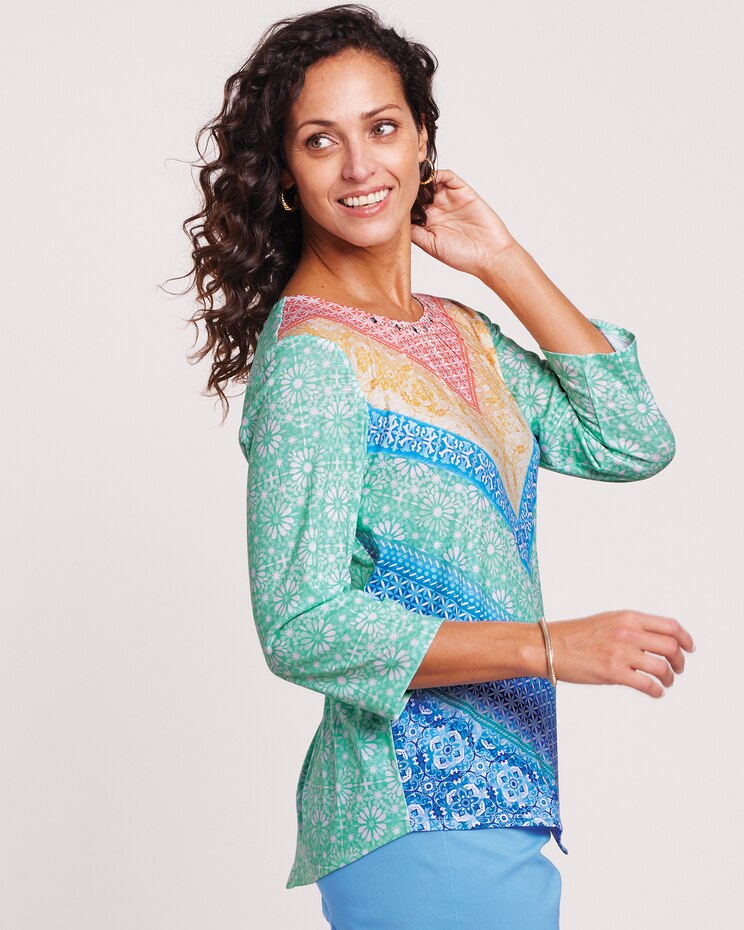 Alfred Dunner® Chevron Top image number 2