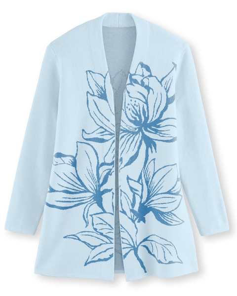Artistic Floral Cardigan