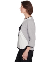 Alfred Dunner® Classics Colorblock Beaded Top thumbnail number 10