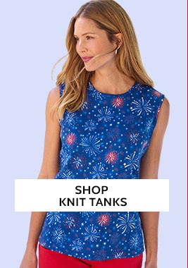 shop knit tanks