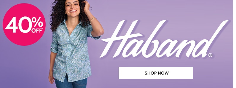 40% off haband shop now