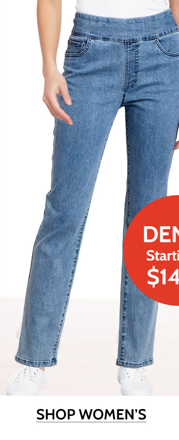 denim starting at $14.99 shop women's