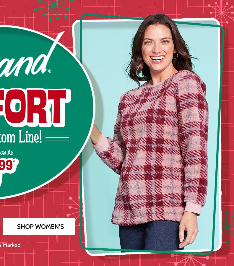 Haband Comfort is our Bottom Line! Styles as low as $9.99. Shop Women's