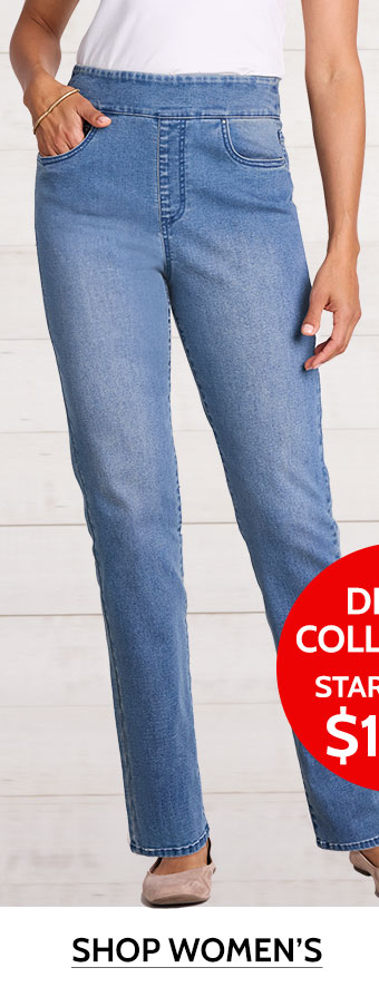 denim collection starting at $11.99 shop women's