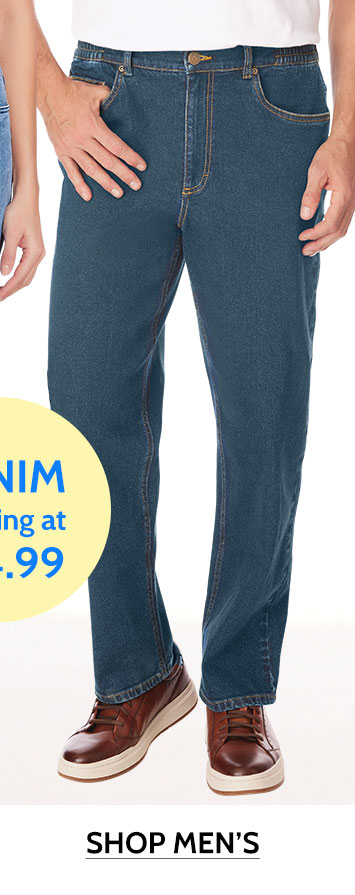 denim starting at $14.99 shop men's